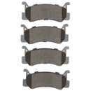 DFC 87-95 Mercury Tracer Rear 4000 Hybridynamic Brake Pads