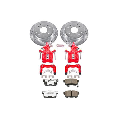 Power Stop 98-02 Honda Accord Front & Rear Z26 Street Warrior Brake Kit w/Calipers