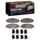 DFC 19-25 Jeep Grand Wagoneer L Front Ultimate Duty Performance Brake Pads and Hardware Kit