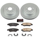 Power Stop 10-16 Cadillac SRX Front & Rear Z17 Evolution Geomet Coated Brake Kit