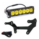 Baja Designs 10in OnX6+ Can-Am Maverick X3 Shock Mount Kit - Amber