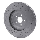 DFC 16-18 Ford Mustang Right Front Drilled GeoSPEC Coated Rotor
