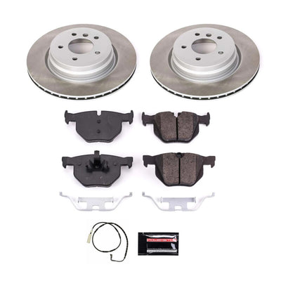 Power Stop 09-10 BMW 335i xDrive Front and Rear Semi-Coated Rotor Kit