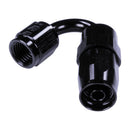 Russell 4AN ProClassic 150 Degree Hose End - Black