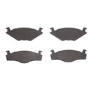 DFC 84-05 Volkswagen Jetta Sedan Front 5000 Advanced Semi Metallic Brake Pads