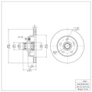 DFC Brake Rotors - Plain