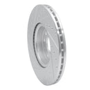 R1 16-23 Audi Q3 Quattro Front & Rear Drilled & Slotted Silver Brake Rotor Set