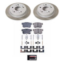Power Stop 13-15 Acura ILX Front and Rear Semi-Coated Rotor Kit