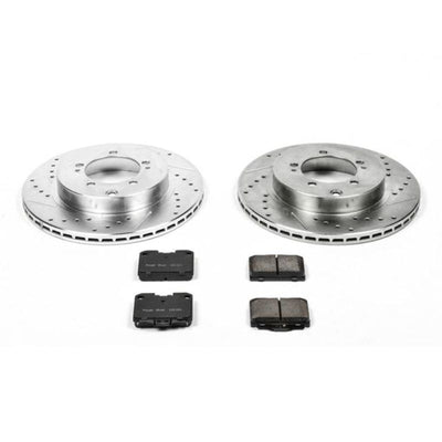Power Stop 95-96 Dodge Stealth Front & Rear Z23 Evolution Sport Brake Kit