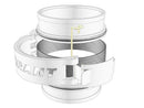 Vibrant 3.5in HD Quick Release Clamp w/Pin - Anodized Black
