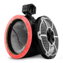DS18 Marine And Powersports Towers Speakers Not Included 10in RGB LED Lights Black