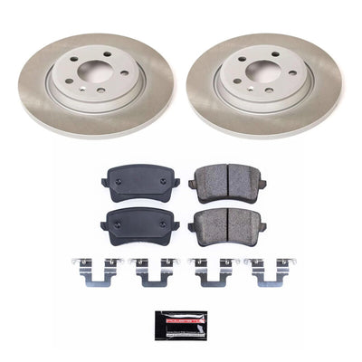 Power Stop 2013 Audi Q5 Front and Rear Semi-Coated Rotor Kit