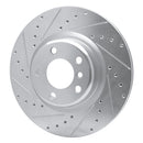 R1 12-20 BMW 230i Front & Rear Drilled & Slotted Silver Brake Rotor Set