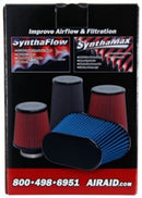Airaid Universal Air Filter - Cone 3 1/2 x 6 x 4 5/8 x 6 w/ Short Flange