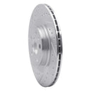 R1 16-25 Volvo XC90 Front & Rear Drilled & Slotted Silver Brake Rotor Set