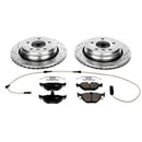 Power Stop 00-03 BMW 540i Front & Rear Z23 Evolution Sport Brake Kit