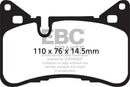 EBC S12 Brake Pad and Rotor Kit