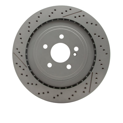 DFC 10-18 Mercedes-Benz C63 AMG Rear Drilled GeoSPEC Coated Rotor and Slotted