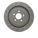 DFC 10-18 Mercedes-Benz C63 AMG Rear Drilled GeoSPEC Coated Rotor and Slotted