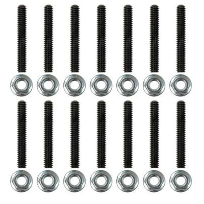 Moroso Chevrolet Big Block Fabricated Valve Covers Broached Stud Kit (Non-Serrated Flange Nuts)