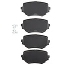 DFC 96-08 Suzuki XL-7 Front 4000 Hybridynamic Brake Pads