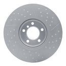DFC 12-21 BMW 330i Front Hi-Carbon Alloy Geomet Coated Rotor - Dimpled and Slotted