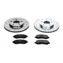 Power Stop 08-17 Mitsubishi Lancer Front & Rear Z23 Evolution Sport Brake Kit w/Calipers