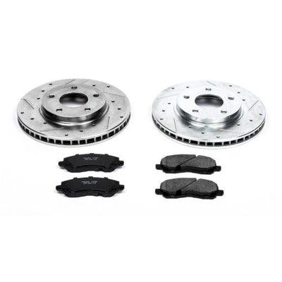 Power Stop 07-12 Dodge Caliber Front & Rear Z23 Evolution Sport Brake Kit