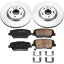 Power Stop 12-17 Hyundai Azera Front & Rear Z17 Evolution Geomet Coated Brake Kit