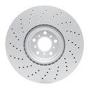 DFC 15-19 BMW X6 Right Front Drilled GeoSPEC Coated Rotor