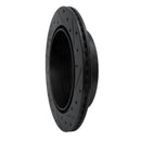 R1 07-12 Ford Edge Rear Left Drilled & Slotted Black Brake Rotor