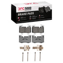 DFC 09-14 Mini Cooper (Excl Clubman) Front 5000 Advanced Low Metallic Brake Pads and Hardware Kit