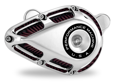 Performance Machine 23-Up CVO, 2024 Touring Jet Air Cleaner - Chrome