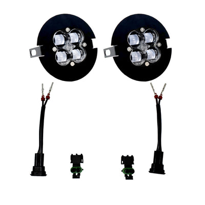 Baja Designs 05-11 Toyota Tacoma/07-13 Toyota Tundra Clear SAE Fog Pocket Light Kit