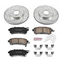 Power Stop 12-15 Honda Crosstour Front & Rear Z23 Evolution Sport Brake Kit