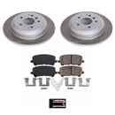 Power Stop 16-22 Honda Pilot Front and Rear Semi-Coated Rotor Kit