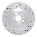 DFC 21-25 BMW M2 Left Rear Drilled Brake Rotor