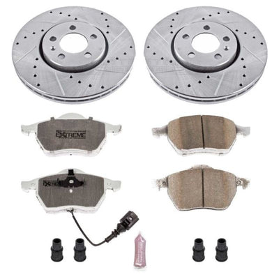 Power Stop 99-10 Volkswagen Beetle Front & Rear Z26 Street Warrior Brake Kit