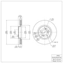 DFC GeoSPEC Coated Rotors - Plain