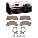 DFC 94-97 Toyota Celica Rear 5000 Advanced Ceramic Brake Pads and Hardware Kit