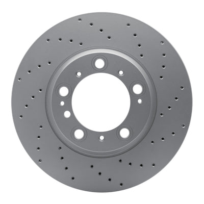 DFC 99-23 Porsche 911 Left Rear Drilled GeoSPEC Coated Rotor