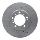 DFC 99-23 Porsche 911 Left Rear Drilled GeoSPEC Coated Rotor