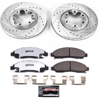Power Stop 04-08 Chevrolet Colorado Front & Rear Z36 Truck & Tow Brake Kit