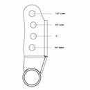Ridetech 2015+ Ford F-150 2WD/4WD Adjustable Rear Shackles