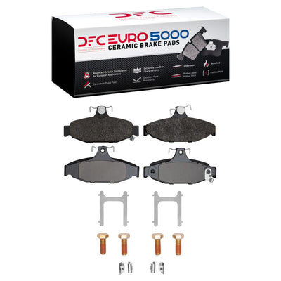 DFC 85-97 Chevrolet Camaro Rear Euro 5000 Ceramic Brake Pads and Hardware Kit