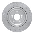 DFC 06-08 BMW Z4 Left Rear Drilled Hi-Carbon Alloy Geomet Coated Rotor