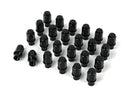 ICON Alloys Lug Nut Kit Black - 14x1.5 - 24 Lug Nuts w/ Custom Shank