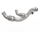 Kooks 20-22 Ford F250 7.3L V8 / Ford F350 7.3L V8 1-7/8in x 3in SS Headers w/ Green Catted Conn
