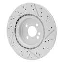 DFC 09-14 Mini Cooper Clubman Front Drilled GeoSPEC Coated Rotor and Slotted