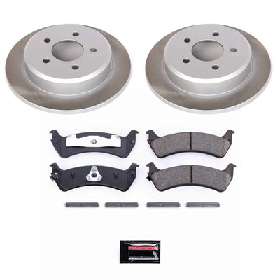Power Stop 01-02 Ford Explorer Sport Front and Rear Semi-Coated Rotor Kit
